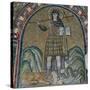 A mosaic of Christ dressed as a soldier, 6th century-Unknown-Stretched Canvas