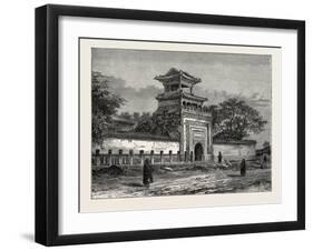 A Mosque in Pekin, China-null-Framed Giclee Print