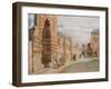 A Mosque in the Saida Zeineb Quarter, Cairo-Walter Spencer-Stanhope Tyrwhitt-Framed Giclee Print