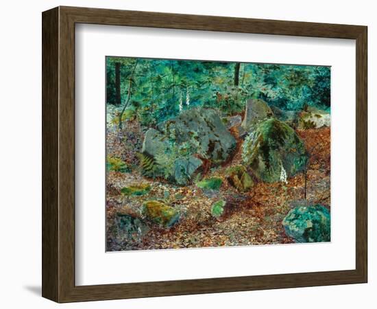 A Mossy Glen, 1864-John Atkinson Grimshaw-Framed Giclee Print