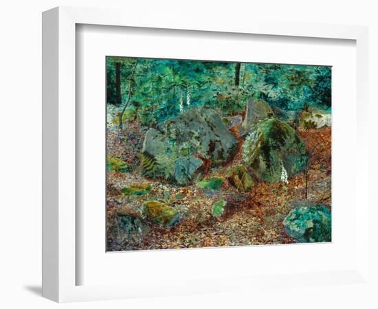 A Mossy Glen, 1864-John Atkinson Grimshaw-Framed Giclee Print