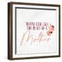 A Mother 2-Kimberly Allen-Framed Art Print