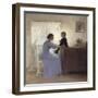 A Mother and Child in an Interior, 1898-Ilsted-Framed Giclee Print