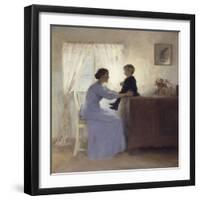 A Mother and Child in an Interior, 1898-Ilsted-Framed Giclee Print