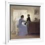 A Mother and Child in an Interior, 1898-Ilsted-Framed Giclee Print