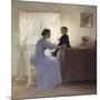 A Mother and Child in an Interior, 1898-Ilsted-Mounted Giclee Print