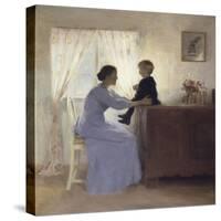 A Mother and Child in an Interior, 1898-Ilsted-Stretched Canvas