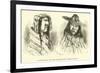 A Mother-In-Law and Her Daughter-In-Law, Quichua Indians-Édouard Riou-Framed Giclee Print