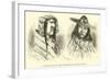 A Mother-In-Law and Her Daughter-In-Law, Quichua Indians-Édouard Riou-Framed Giclee Print