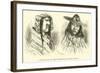 A Mother-In-Law and Her Daughter-In-Law, Quichua Indians-Édouard Riou-Framed Giclee Print