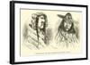 A Mother-In-Law and Her Daughter-In-Law, Quichua Indians-Édouard Riou-Framed Giclee Print