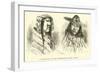 A Mother-In-Law and Her Daughter-In-Law, Quichua Indians-Édouard Riou-Framed Giclee Print