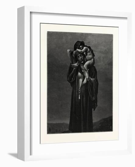 A Mother of Egypt. after Bonnat-null-Framed Giclee Print