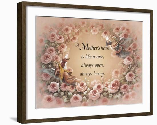 A Mother's Heart-unknown Chiu-Framed Art Print