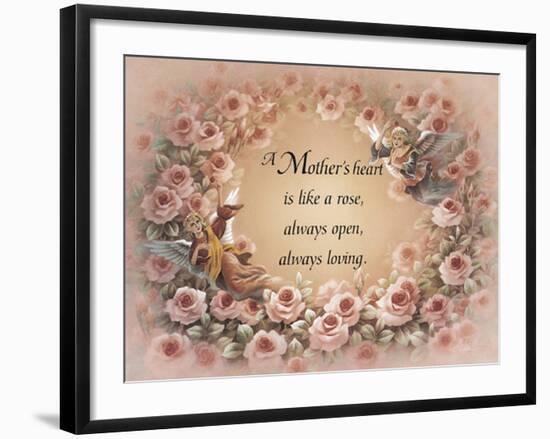 A Mother's Heart-unknown Chiu-Framed Art Print