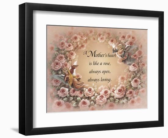 A Mother's Heart-unknown Chiu-Framed Art Print