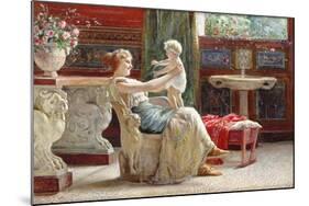 A Mother's Joy-Guglielmo Zocchi-Mounted Giclee Print