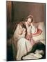 A Mother's Love, 1839-Josef Danhauser-Mounted Giclee Print