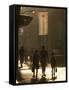 A Mother Walks Her Children to School in Old Havana, Cuba-null-Framed Stretched Canvas