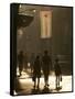 A Mother Walks Her Children to School in Old Havana, Cuba-null-Framed Stretched Canvas