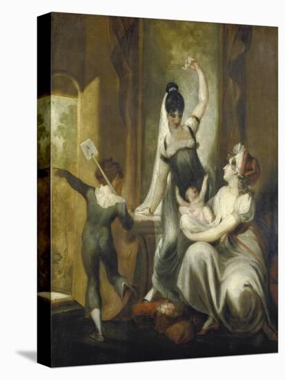 A Mother with Her Children in the Country, 1806-07-Henry Fuseli-Stretched Canvas