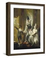 A Mother with Her Children in the Country, 1806-07-Henry Fuseli-Framed Giclee Print