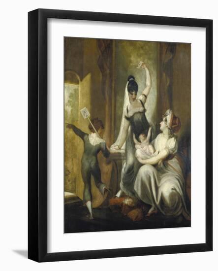 A Mother with Her Children in the Country, 1806-07-Henry Fuseli-Framed Giclee Print