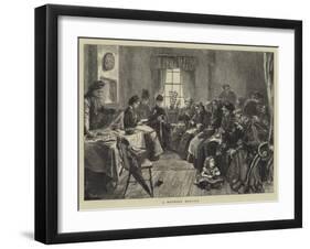 A Mothers' Meeting-null-Framed Giclee Print