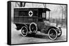 A Motor Ambulance Supplied by Carter's, New Cavendish Street-null-Framed Stretched Canvas