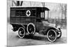 A Motor Ambulance Supplied by Carter's, New Cavendish Street-null-Mounted Art Print