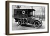 A Motor Ambulance Supplied by Carter's, New Cavendish Street-null-Framed Art Print