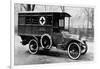 A Motor Ambulance Supplied by Carter's, New Cavendish Street-null-Framed Art Print