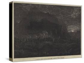 A Mountain Chief's Funeral in Olden Times-Francis Danby-Stretched Canvas