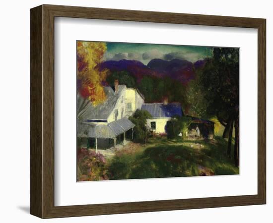 A Mountain Farm, 1920-George Wesley Bellows-Framed Giclee Print