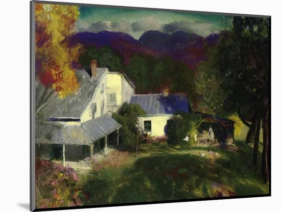 A Mountain Farm, 1920-George Wesley Bellows-Mounted Giclee Print