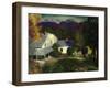 A Mountain Farm, 1920-George Wesley Bellows-Framed Giclee Print