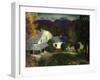 A Mountain Farm, 1920-George Wesley Bellows-Framed Giclee Print