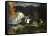 A Mountain Farm, 1920-George Wesley Bellows-Framed Stretched Canvas