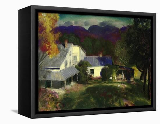 A Mountain Farm, 1920-George Wesley Bellows-Framed Stretched Canvas