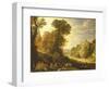 A Mountain Landscape, 1626-Paul Brill Or Bril-Framed Giclee Print