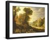 A Mountain Landscape, 1626-Paul Brill Or Bril-Framed Giclee Print