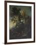 A Mountain Landscape with Pastoral Figures-Alessandro Magnasco-Framed Giclee Print