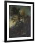 A Mountain Landscape with Pastoral Figures-Alessandro Magnasco-Framed Giclee Print