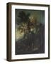 A Mountain Landscape with Pastoral Figures-Alessandro Magnasco-Framed Giclee Print