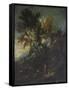 A Mountain Landscape with Pastoral Figures-Alessandro Magnasco-Framed Stretched Canvas