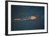 A Mountain Lit by Sunrise in Vatnajokull National Park in Northern Iceland-Alex Saberi-Framed Photographic Print