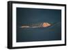 A Mountain Lit by Sunrise in Vatnajokull National Park in Northern Iceland-Alex Saberi-Framed Photographic Print