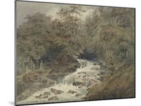 A Mountain Stream, 1801-Francois Louis Thomas Francia-Mounted Giclee Print