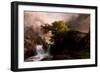 A Mountain Stream, 1869-Thomas Moran-Framed Giclee Print