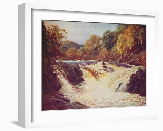 'A Mountain Torrent', 1910-Harold Sutton Palmer-Framed Giclee Print